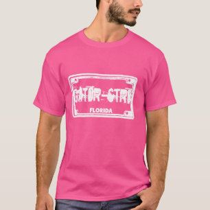Camiseta Fuerte Gator Florida Vintage Inspirado Angustiado