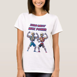Camiseta Fuerte hasta el hueso – Diseño divertido de múscul