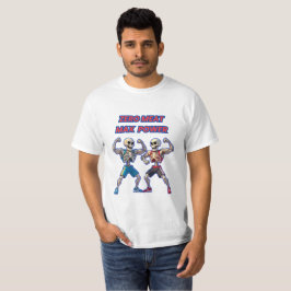Camiseta Fuerte hasta el hueso – Diseño divertido de múscul