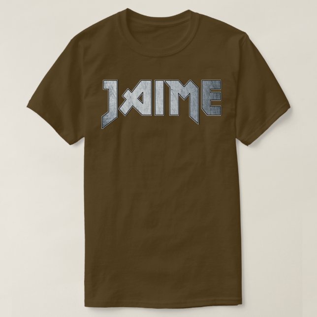 Camiseta Fuerte Jaime metalizado (Diseño del anverso)