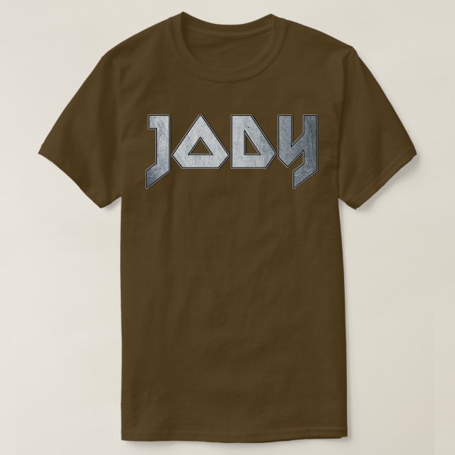 Camiseta Fuerte Jody metalizado (Diseño del anverso)
