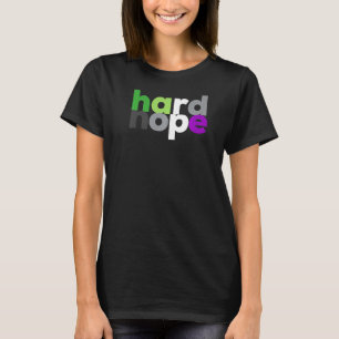 Camiseta fuerte nope Orgullo Aroace LGBT Aro Ace Aromántico