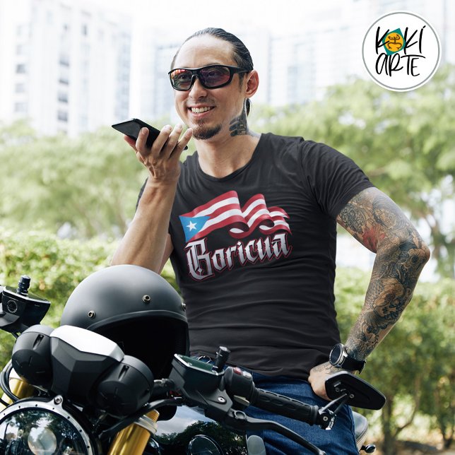 Camiseta Fuerte orgullo boricua (Subido por el creador)