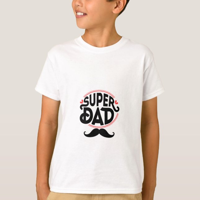 Camiseta Fuerte Papá, Familia Fuerte (Anverso)