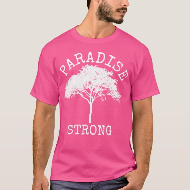 Camiseta Fuerte Paraíso Norte de Caifornia fuerte Camp Fir (Anverso)