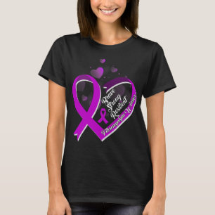 Camiseta Fuerte resistencia Fibromialgia Conciencia Guerrer