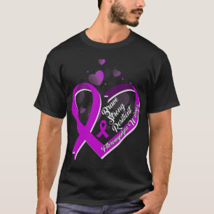 Camiseta Fuerte resistencia Fibromialgia Conciencia Guerrer