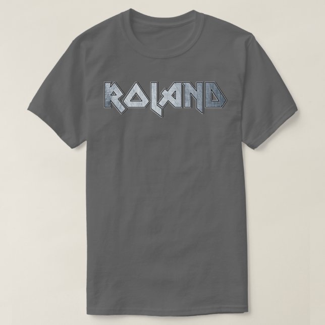Camiseta Fuerte Roland metalizado (Diseño del anverso)