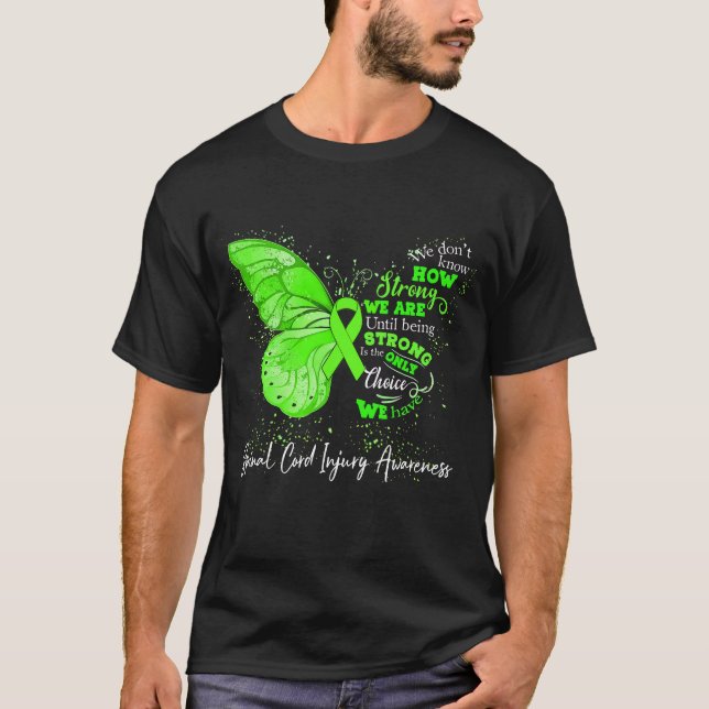 Camiseta Fuerte somos hasta ser LESIONES DE CÓDIGO ESPINAL (Anverso)
