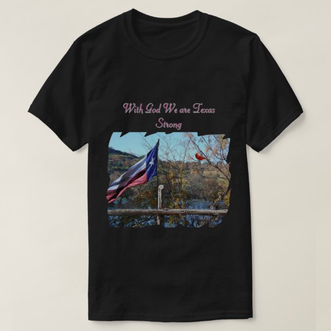 Camiseta Fuerte Texas (Diseño del anverso)