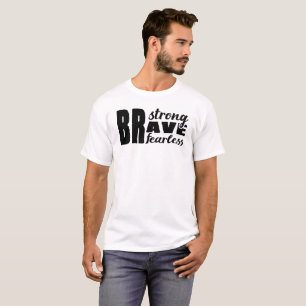 Camiseta fuerte y valiente Día de los Veteranos