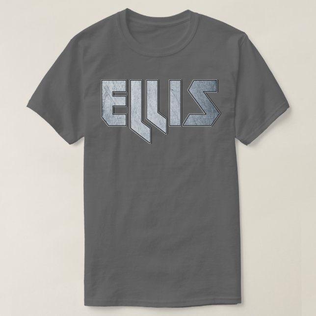 Camiseta Fuertes Ellis metalizado (Diseño del anverso)