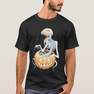 Camiseta Fuertes esqueletos Metalizado y cráneos arte de Ha