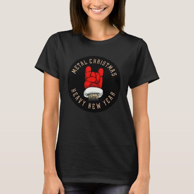 Camiseta Fuertes Navidades Metalizado (Anverso)