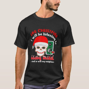 CAMISETA FUERTES NAVIDADES METALIZADO DULCE