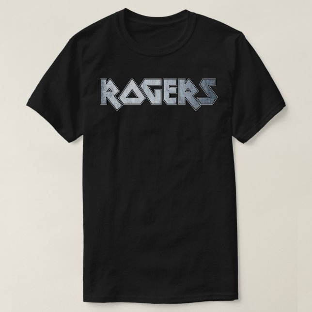 Camiseta Fuertes Rogers metalizado (Diseño del anverso)