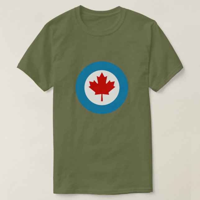 Camiseta Fuerza aérea canadiense real Roundel (Diseño del anverso)