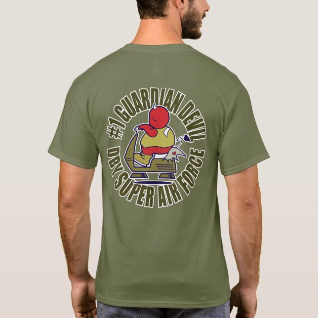 CAMISETA FUERZA AÉREA DBY SUPER (Reverso)