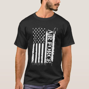 Camiseta Fuerza Aérea de Estados Unidos con bandera de Esta