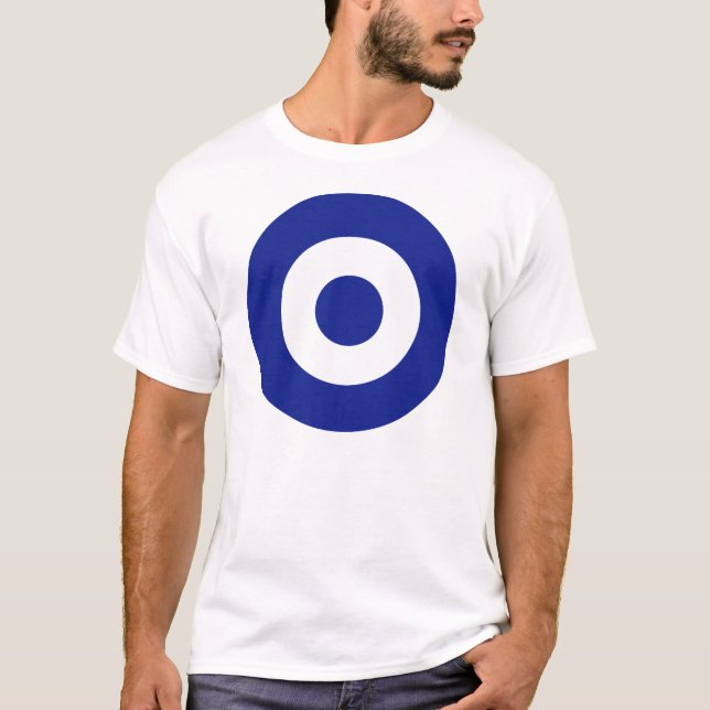 Camiseta Fuerza aérea helénica Roundel, Grecia (Anverso)