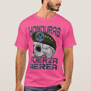 Camiseta Fuerza Aérea Hondureña Ejército de Honduras Cráneo