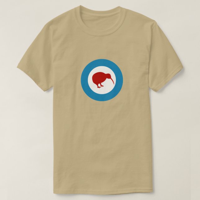 Camiseta Fuerza aérea real Roundel de Nueva Zelanda (Diseño del anverso)