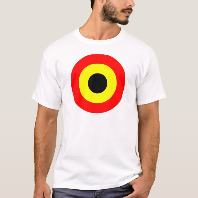 Camiseta Fuerza aérea Roundel de Bélgica (Anverso)
