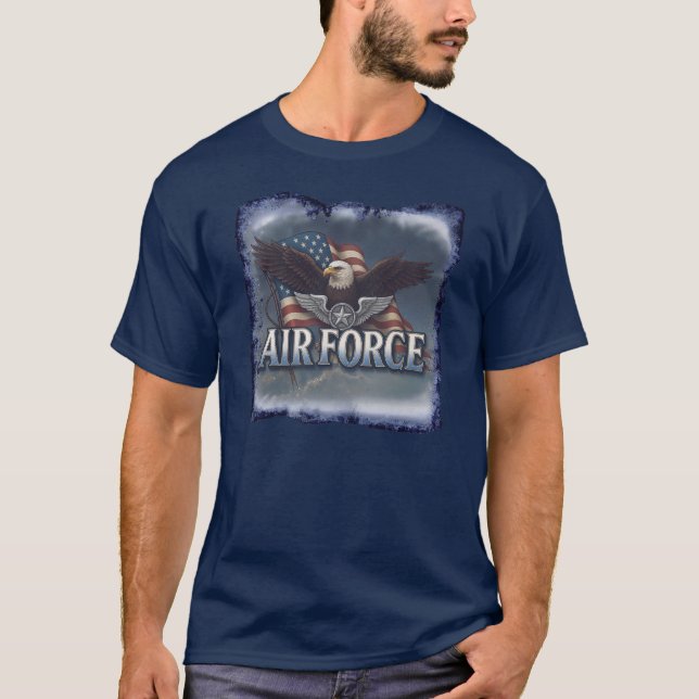 Camiseta Fuerza Aérea (USAF) (Anverso)