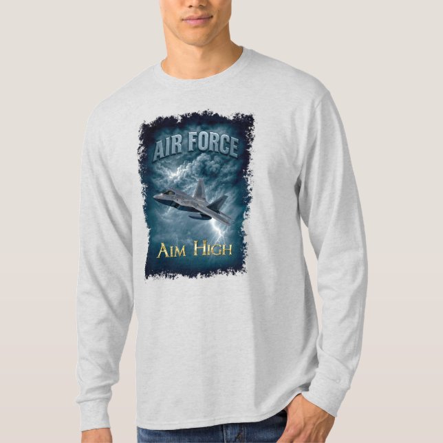 Camiseta Fuerza Aérea (USAF) (Anverso)
