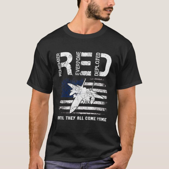 Camiseta Fuerza Aérea USAF Veterano de la Bandera de los Es (Anverso)