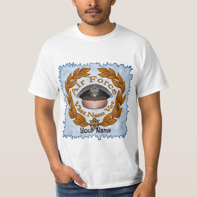 Camiseta Fuerza Aérea Viet Nam Vet (Anverso)