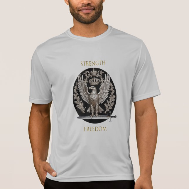 Camiseta Fuerza Águila y libertad (Anverso)