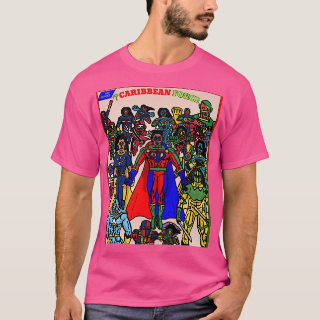 Camiseta Fuerza Caribeña (Anverso)