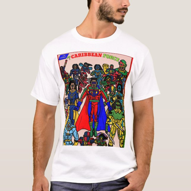 Camiseta Fuerza Caribeña (Anverso)