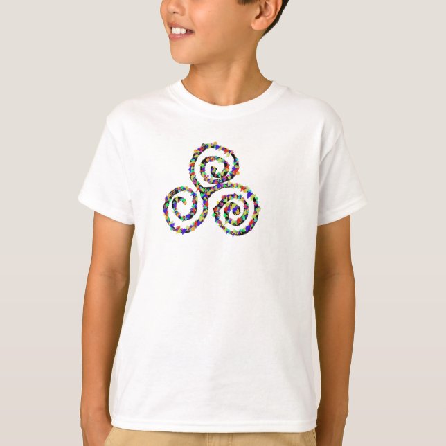 Camiseta Fuerza Celta de Triskelion (Anverso)