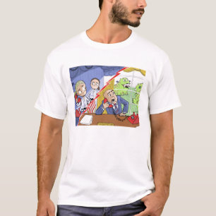 Camiseta Fuerza de ataque de la correa negra por Heitz