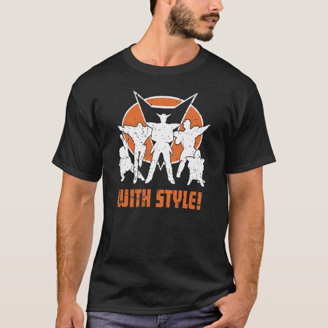 Camiseta Fuerza De Ginyu Con Estilo (Anverso)