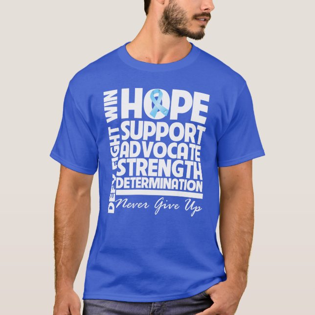 Camiseta Fuerza de la ayuda de la esperanza del cáncer de (Anverso)
