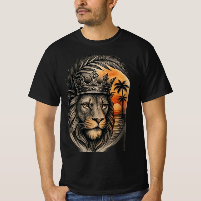 Camiseta Fuerza del Rey León Gráfico (Anverso)