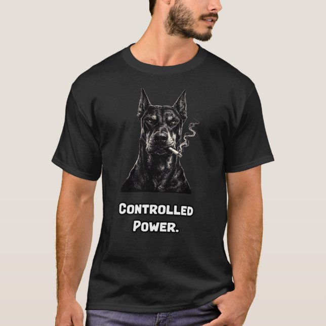Camiseta Fuerza Dominada Instinto Espíritu Triunfante  (Anverso)