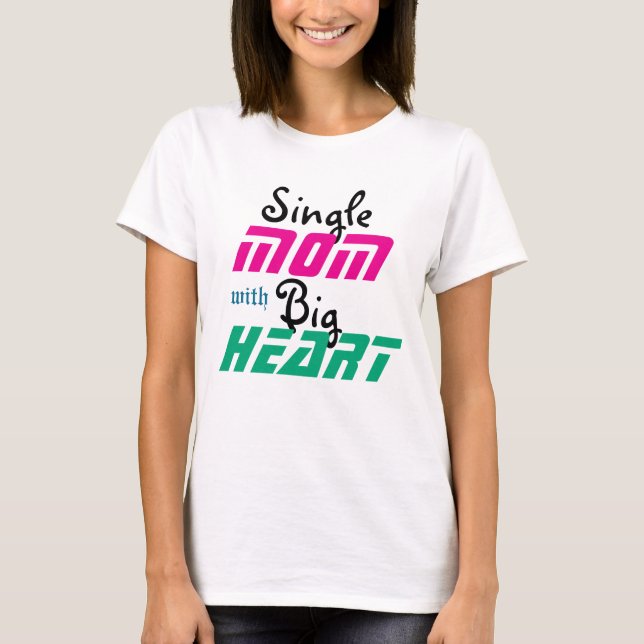 Camiseta Fuerza en el amor: el viaje de una sola mamá (Anverso)