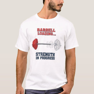 Camiseta Fuerza en Progreso | Carga de Barra de Fitness