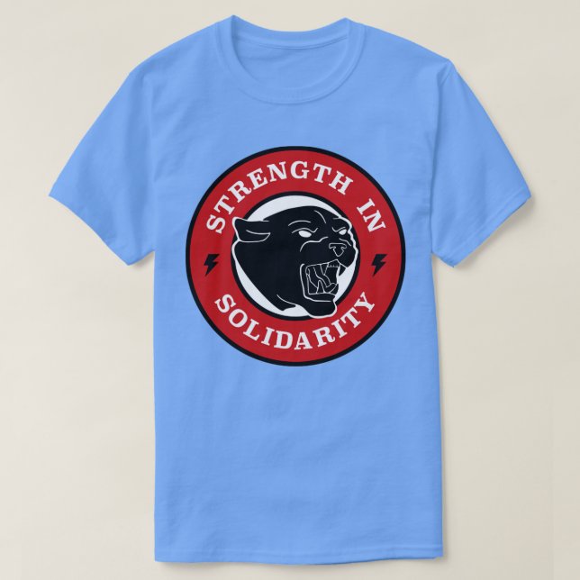 Camiseta Fuerza En Solidaridad (Diseño del anverso)
