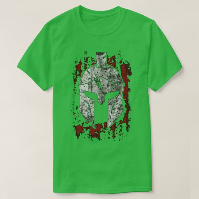 Camiseta Fuerza espartana (Diseño del anverso)