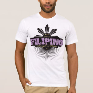 Camiseta Fuerza filipina y Ho - púrpura
