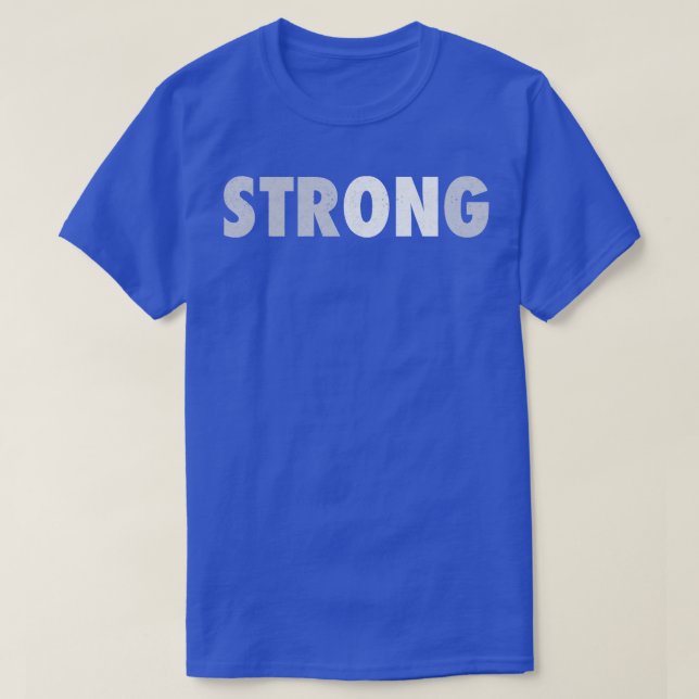 Camiseta Fuerza Mental Fuerte (Diseño del anverso)