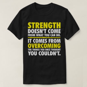 Camiseta Fuerza - Motivación