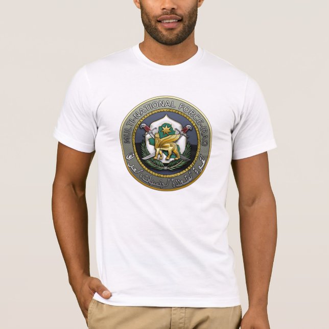 Camiseta Fuerza Multinacional - Iraq (Anverso)