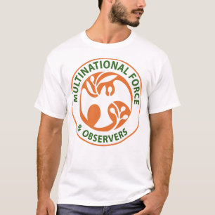 Camiseta Fuerza Multinacional y Observadores (MFO) Insignia