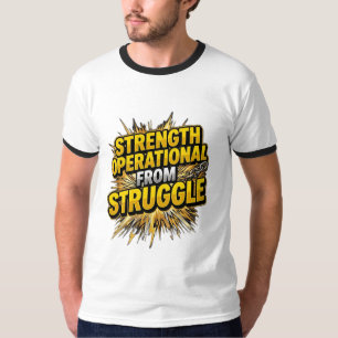 Camiseta Fuerza operativa a partir de la lucha